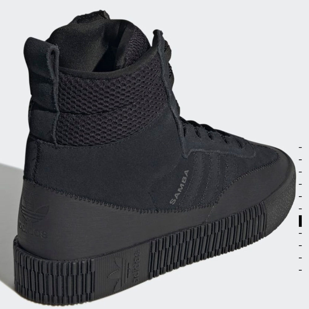 Adidas Samba Boots Womens Black